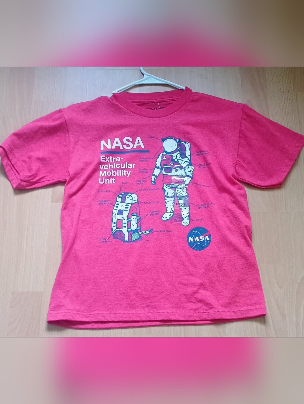 Kids NASA Tee Large 14/16